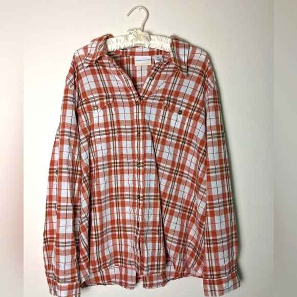 Alfred Dunner plaid button shirt size 22W - Picture 1 of 12